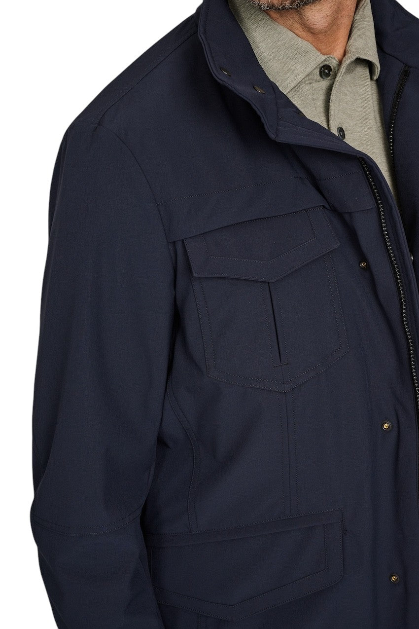 Peuterey parka men's dark blue PEU5782 01192020 215