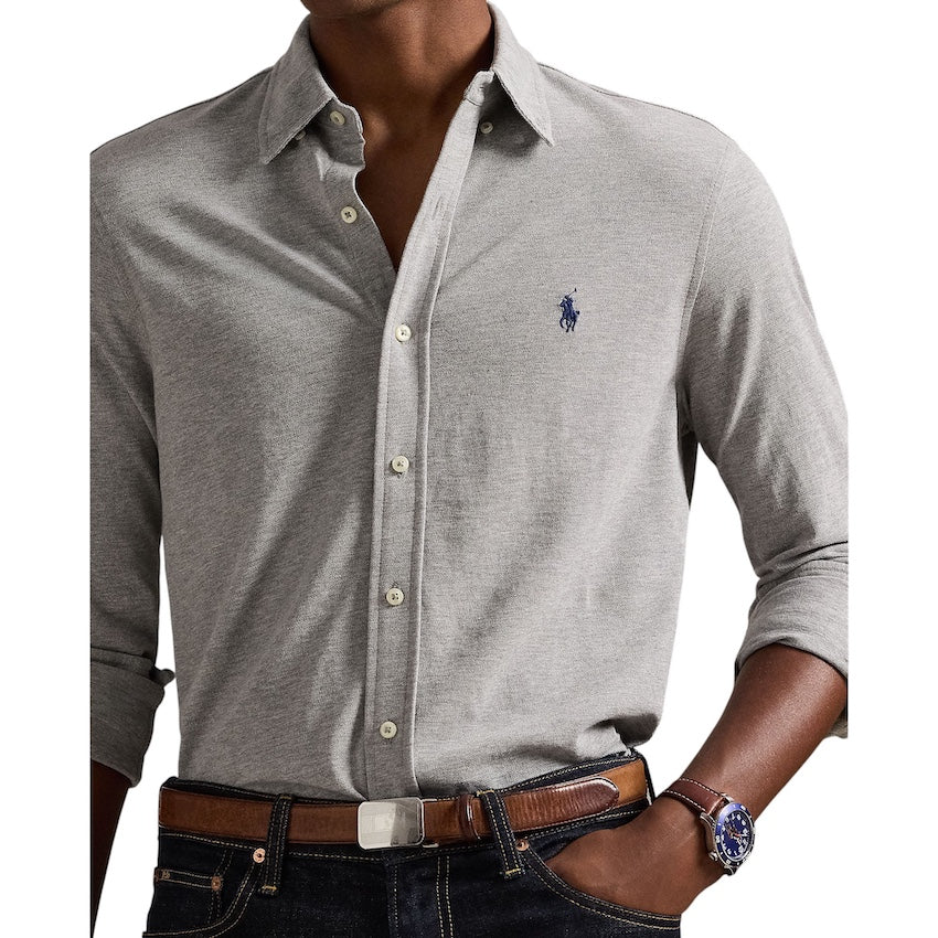 Polo Ralph Lauren Men hemd heren grijs 710654408019