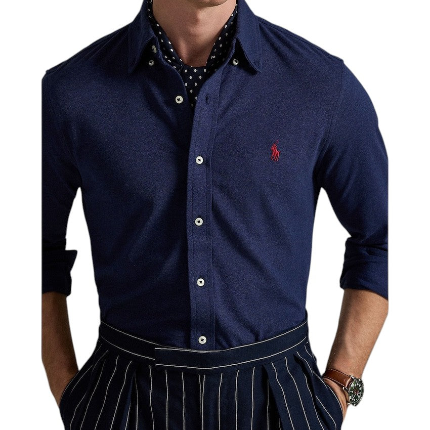 Polo Ralph Lauren Men hemd lange mouwen heren blauw 710654408081