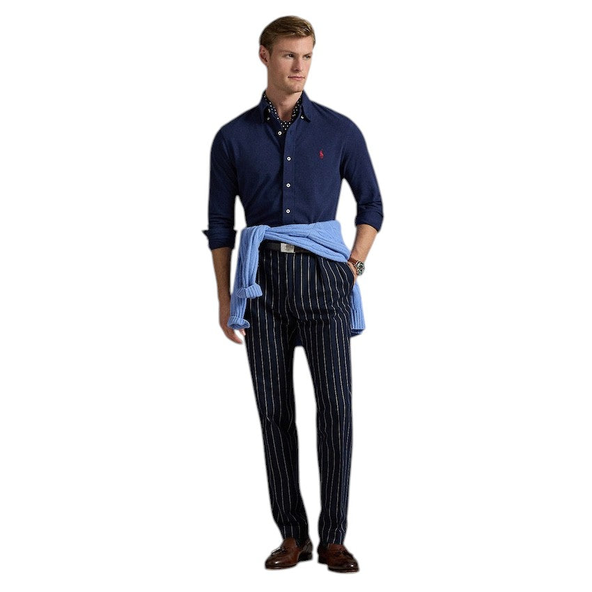 Polo Ralph Lauren Men hemd lange mouwen heren blauw 710654408081