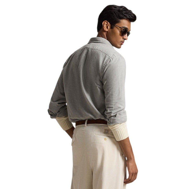 Polo Ralph Lauren Men hemd lange mouwen heren grijs 710B30245001