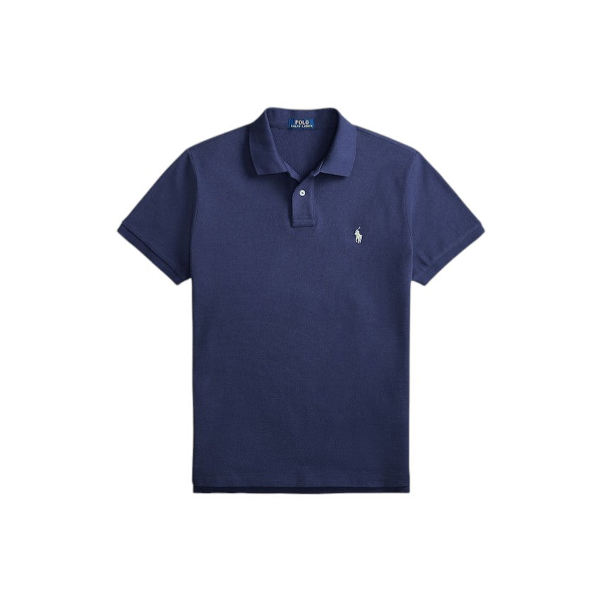 Polo Ralph Lauren Men polo shirt heren blauw Custom slim fit 710680784517