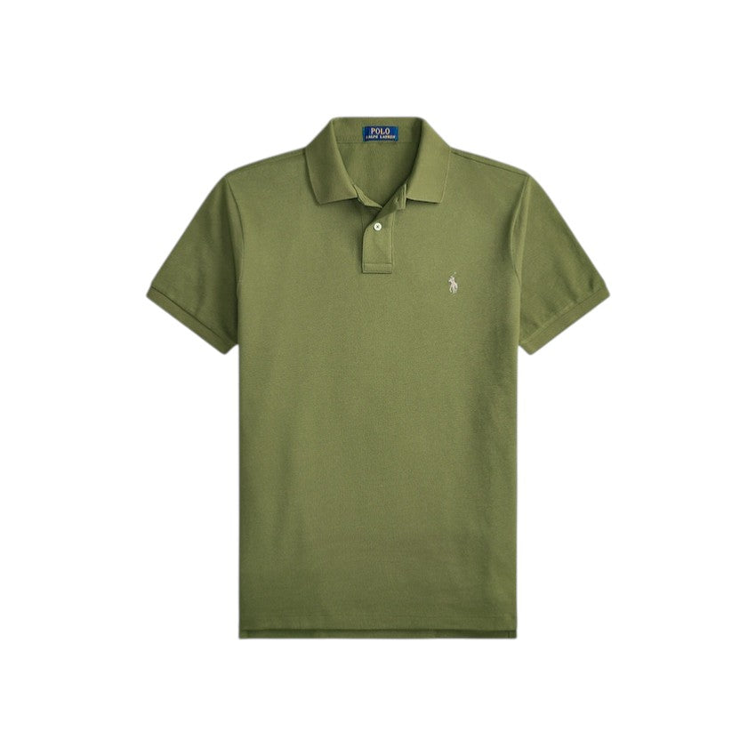 Polo Ralph Lauren Men polo shirt heren khaki Custom slim fit 710680784518