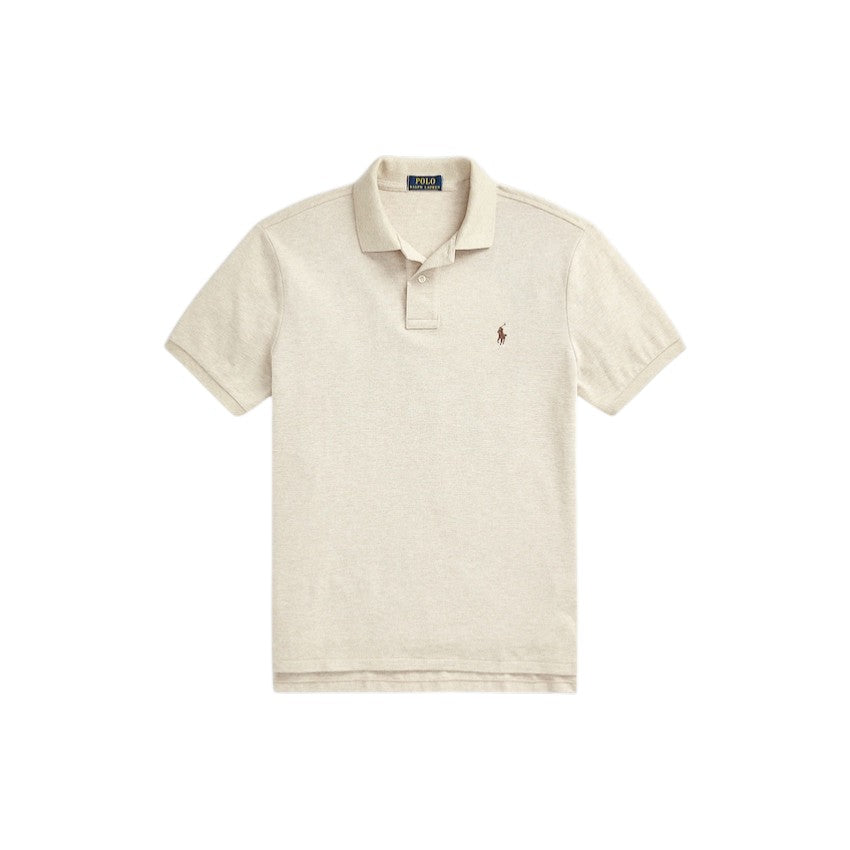 Polo Ralph Lauren Uomini polo {{55508} uomo beige Vestibilità slim personalizzata