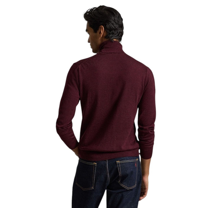 Polo Ralph Lauren Men pull trui rolkraag heren bordeaux 710946145504