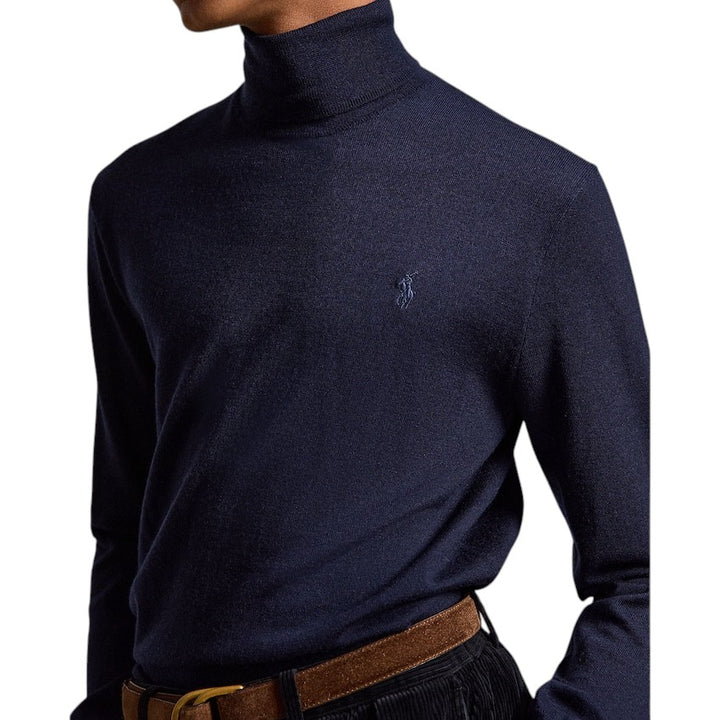 Polo Ralph Lauren Men pull trui rolkraag heren marine 710946145001