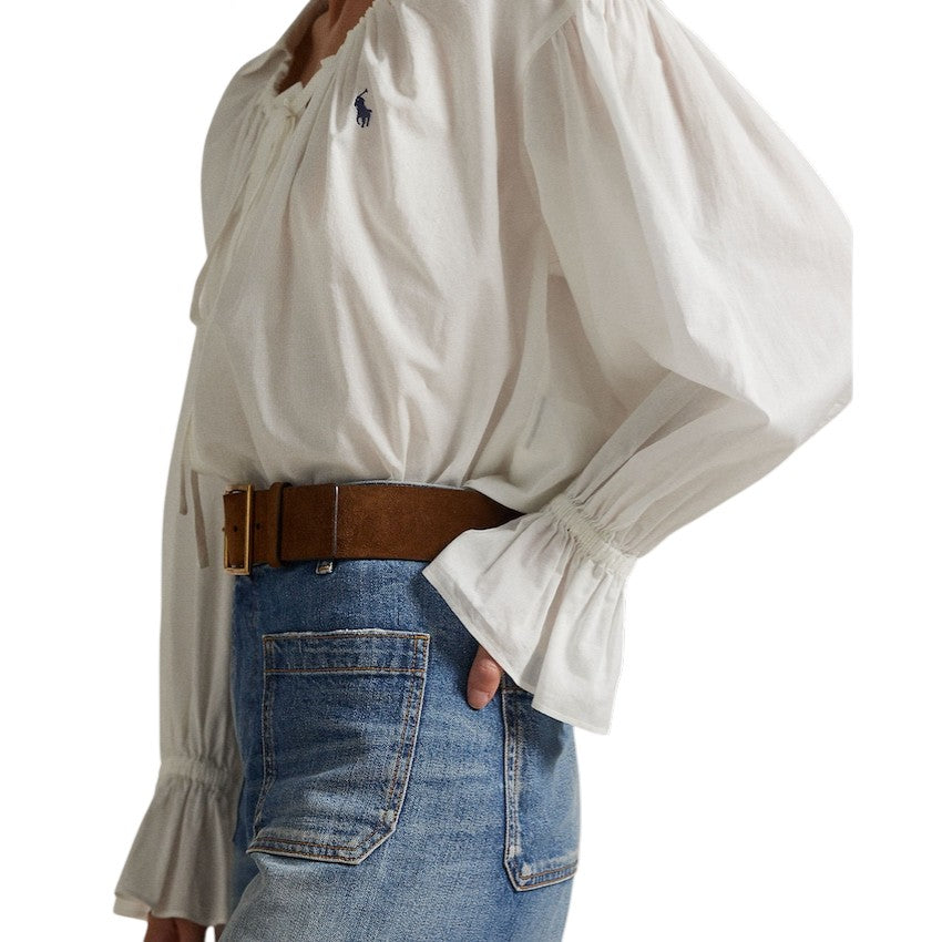 Polo Ralph Lauren Women blouse dames wit 211A96170001