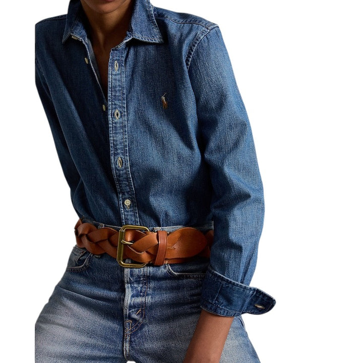 Polo Ralph Lauren Women blouse lange mouwen dames denim 211969458001