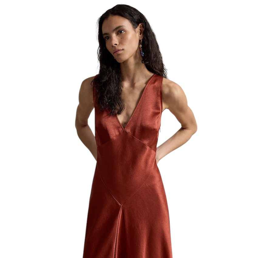 Polo Ralph Lauren Women kleedje dames roest