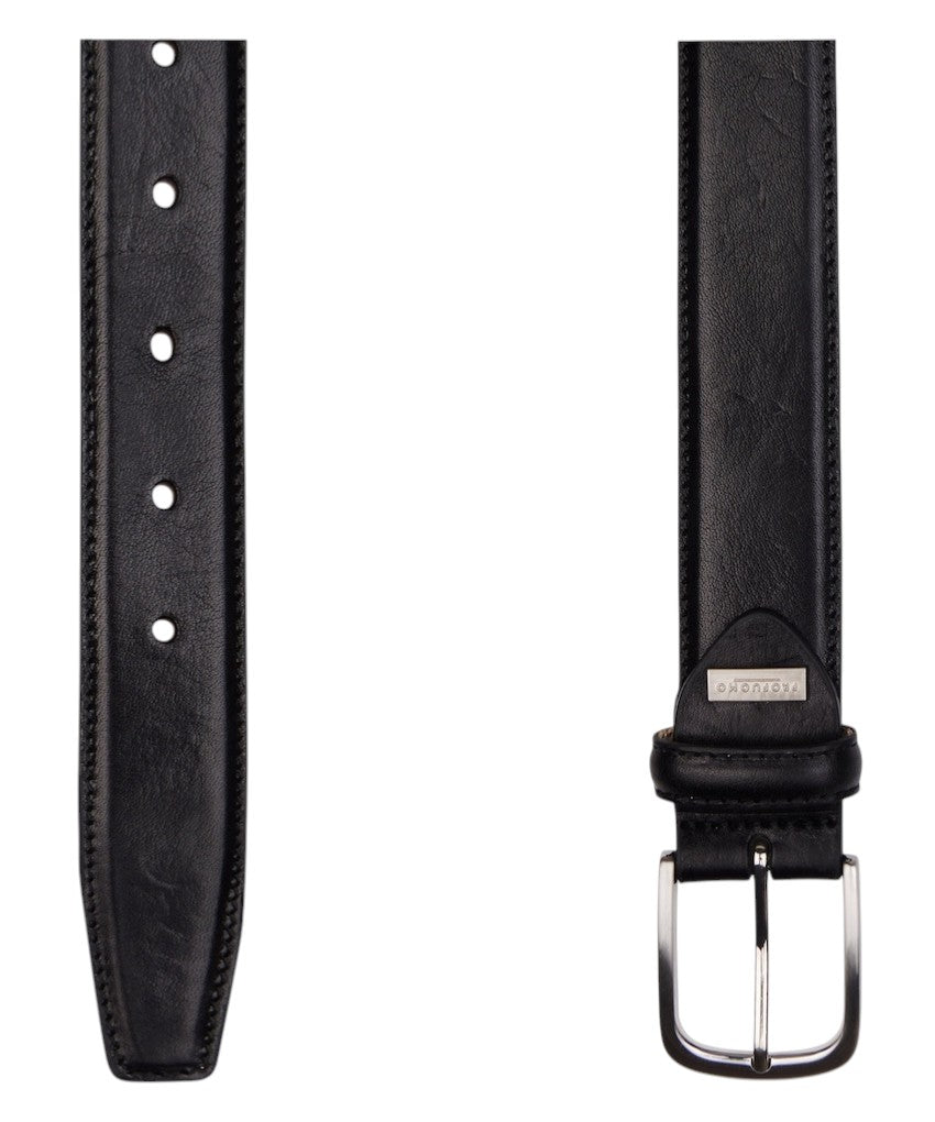 Profuomo riem heren zwart PP1R00072