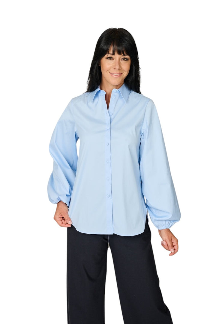 Riani Damenbluse Himmelsfarbe 635050-2076 735
