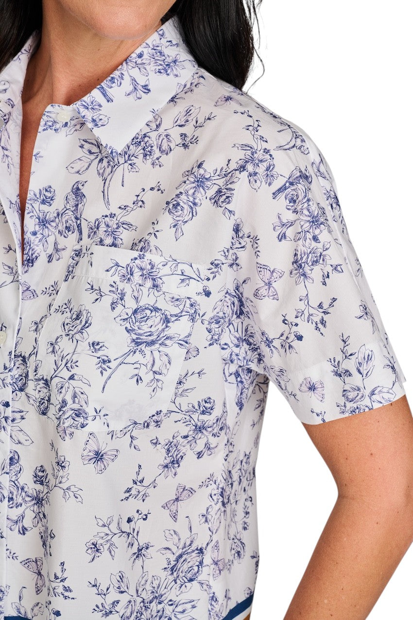 Robert Friedman blouse dames wit M453WILMAL 01