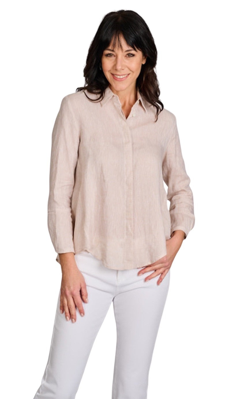 Robert Friedman blouse dames zand Noral I700 41