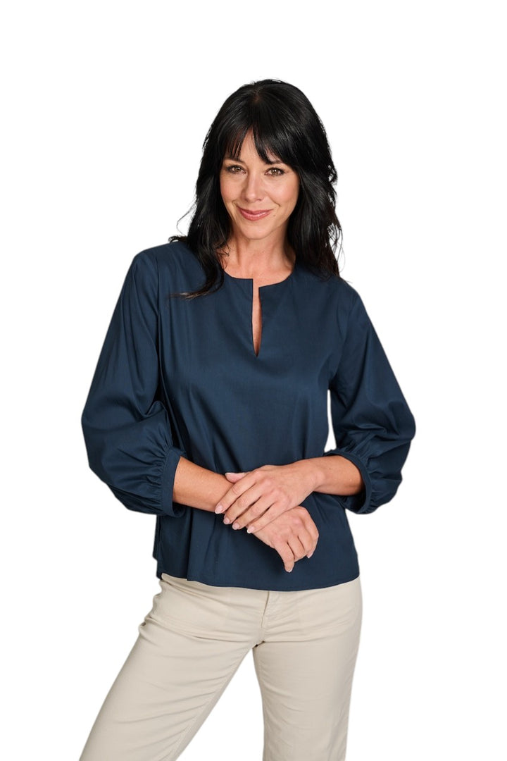 Scapa Flow blouse dames marine Bobby