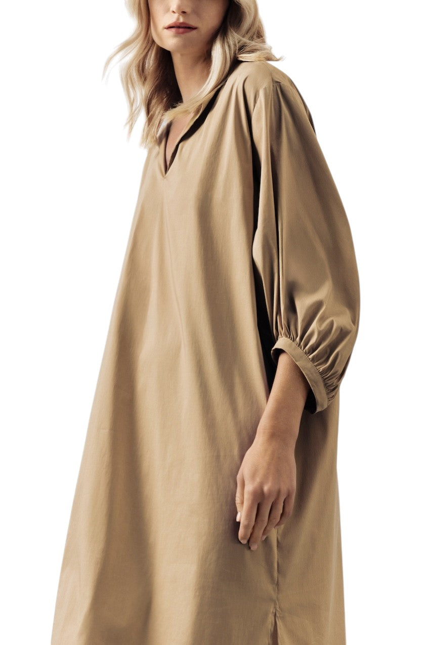 Scapa Flow Dress ladies dark beige Ewing