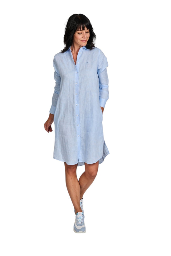 Scapa Flow kleedje dames licht blauw Isy  LUNUA 017