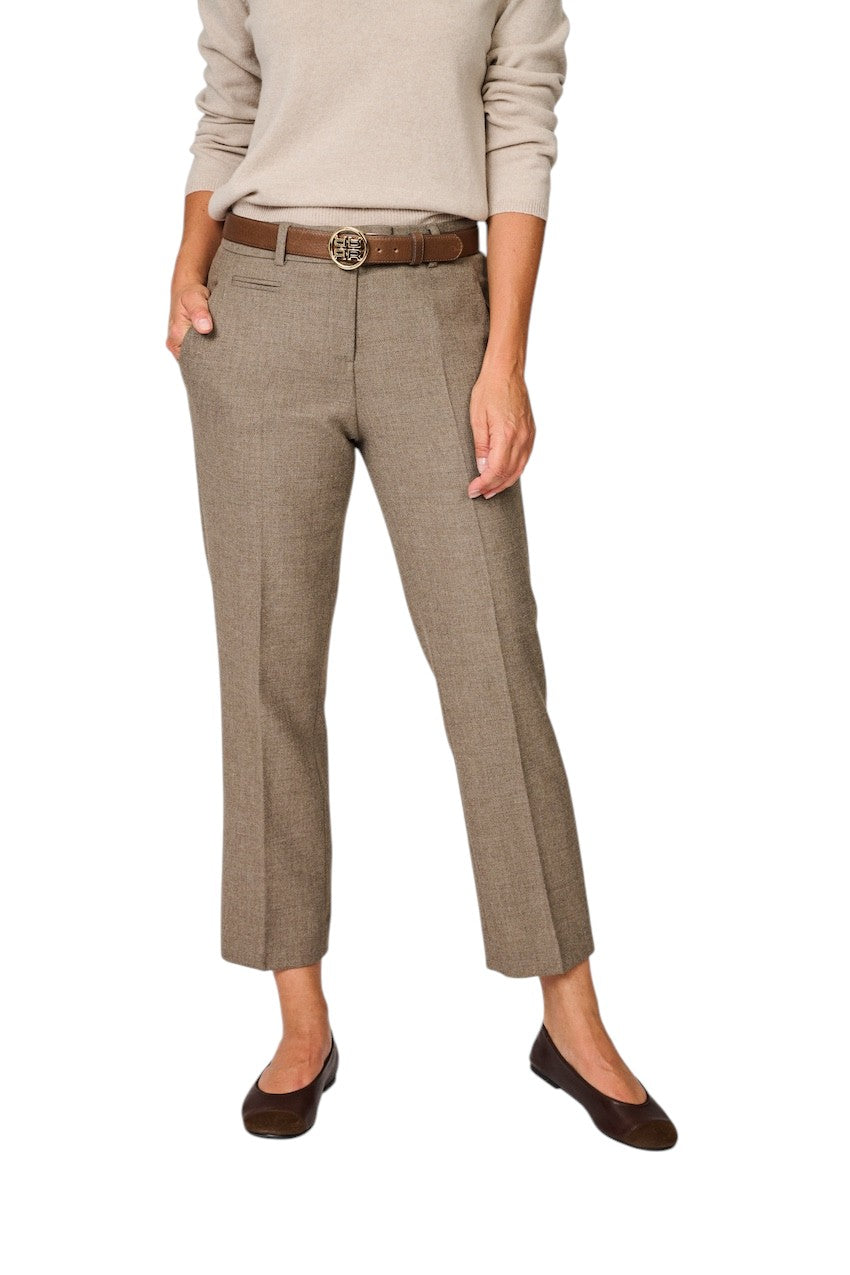 Seductive pantalon femme beige Mary