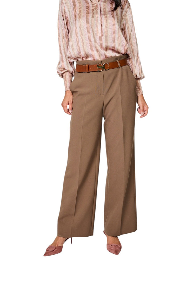 Seductive broek dames bruin Enie