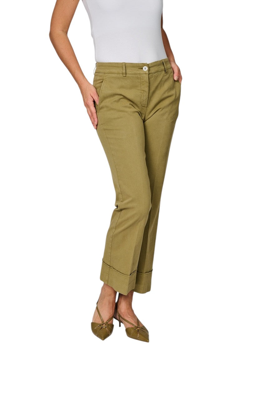 Seductive broek dames groen Minesse