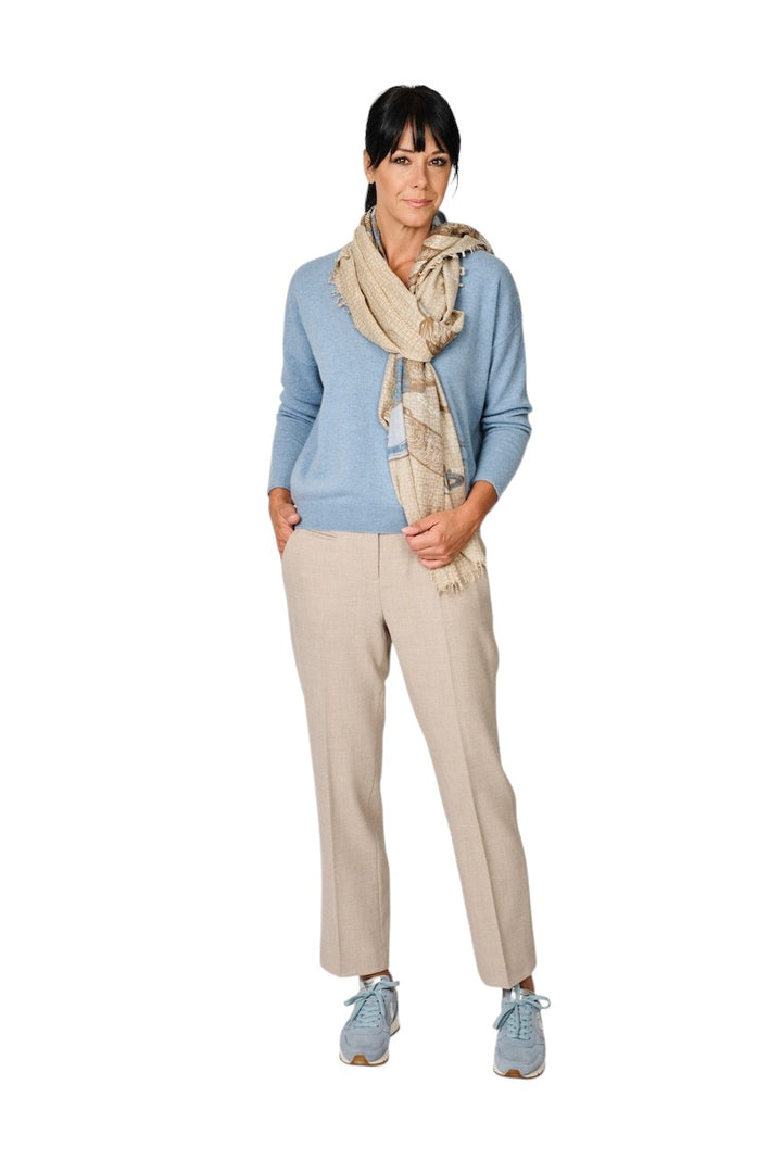 Seductive pantaloni da donna colore taupe Mary