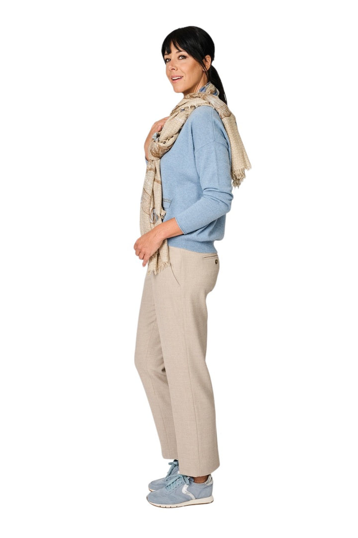 Seductive pantaloni da donna colore taupe Mary
