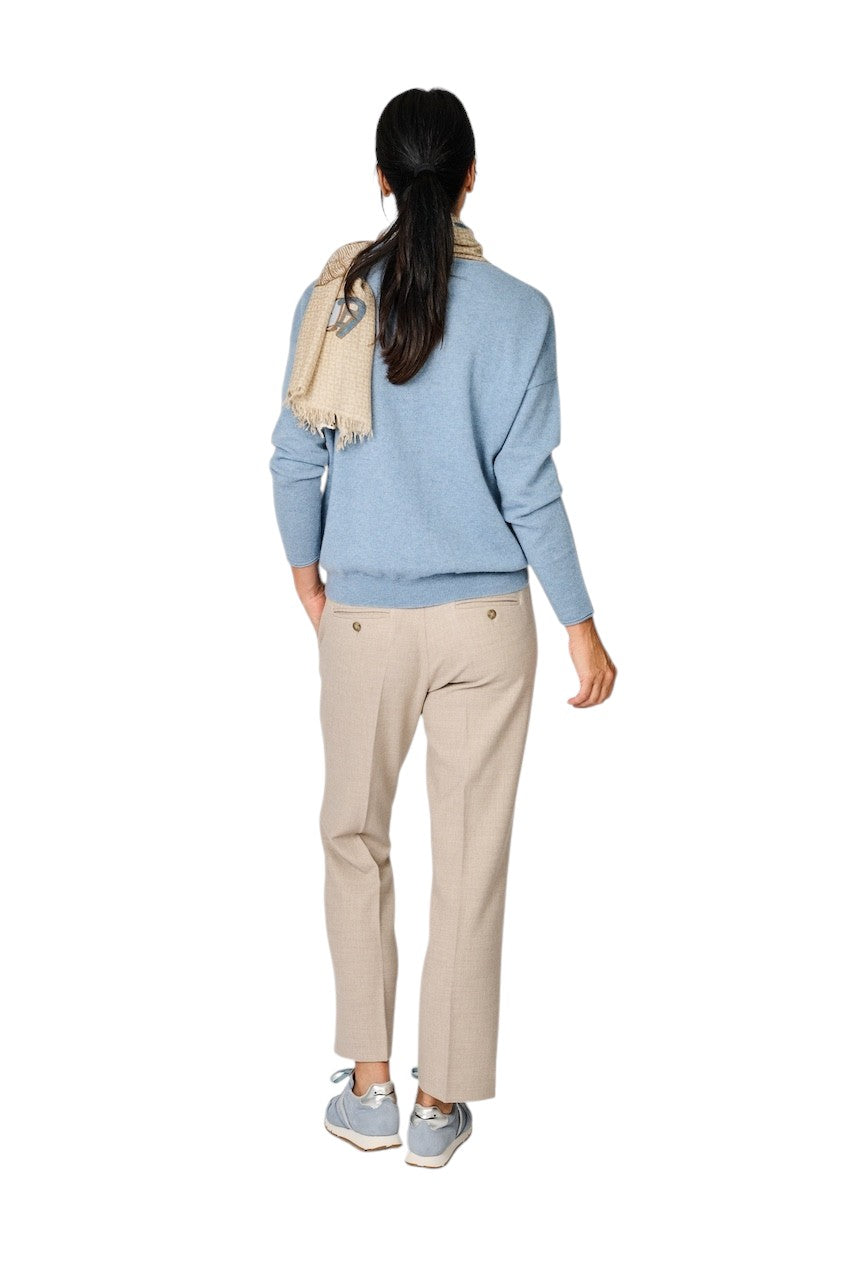 Seductive pantaloni da donna colore taupe Mary