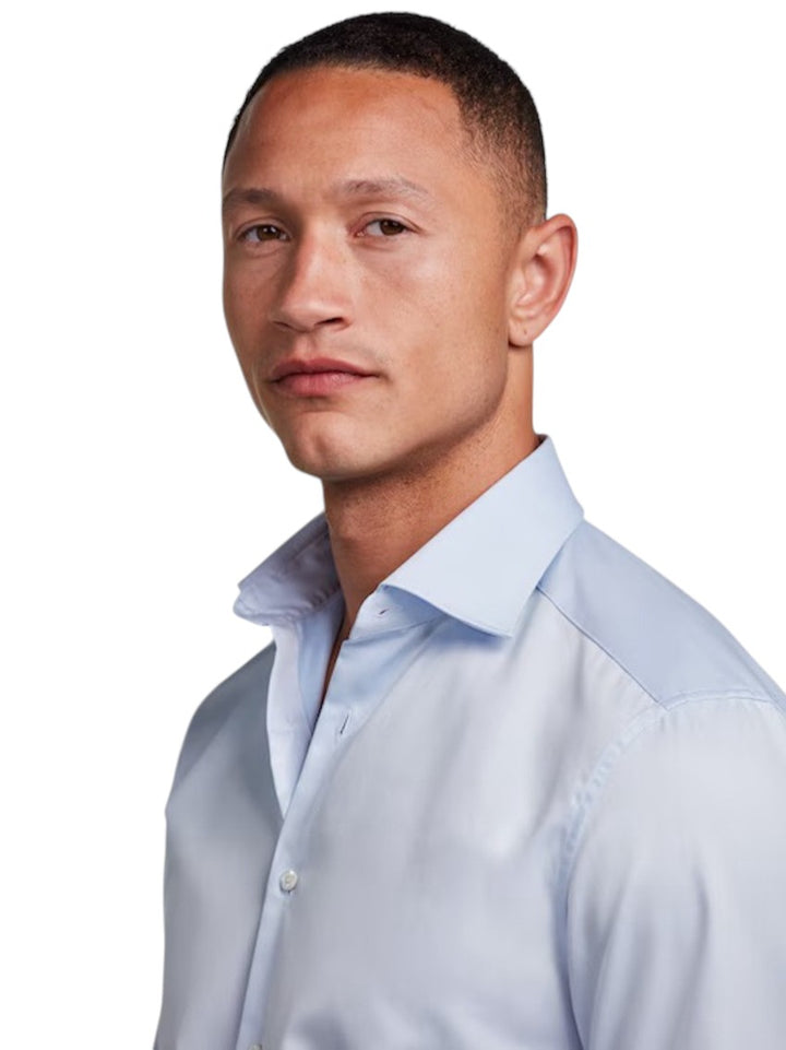 Stenstroms Men hemd lange mouwen heren licht blauw regular 6227711467 100