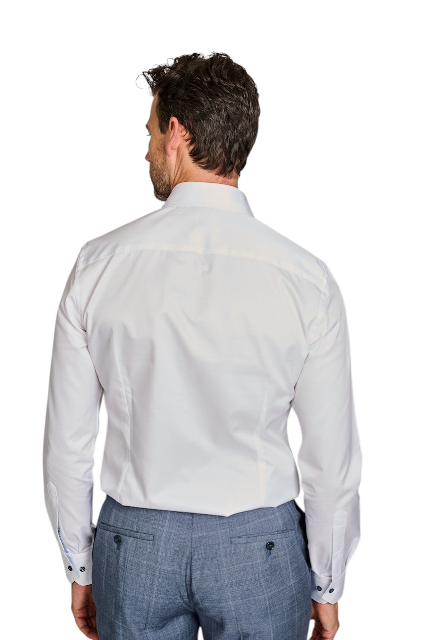 Stenstroms Men hemd lange mouwen heren wit Regular 6847710699 000