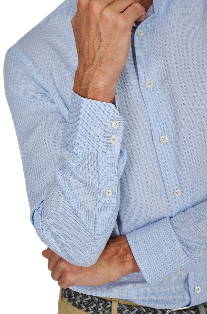 Van Laack Men hemd lange mouwen heren blauw RIVARA-LTF 151957 007