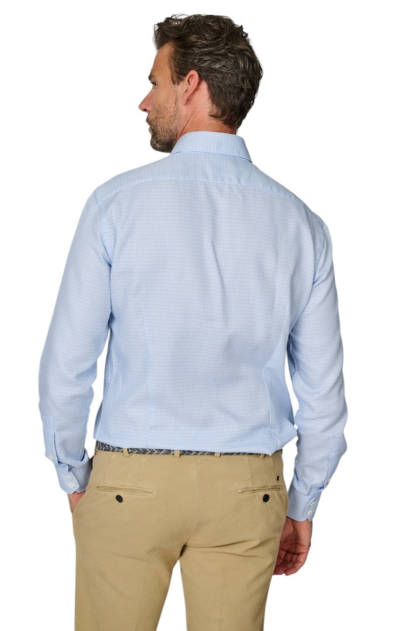 Van Laack Men hemd lange mouwen heren blauw RIVARA-LTF 151957 007