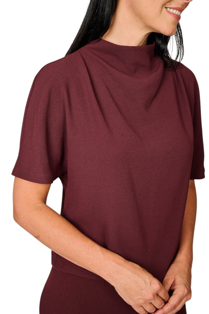 Vince blouse dames bordeaux V204313268 600