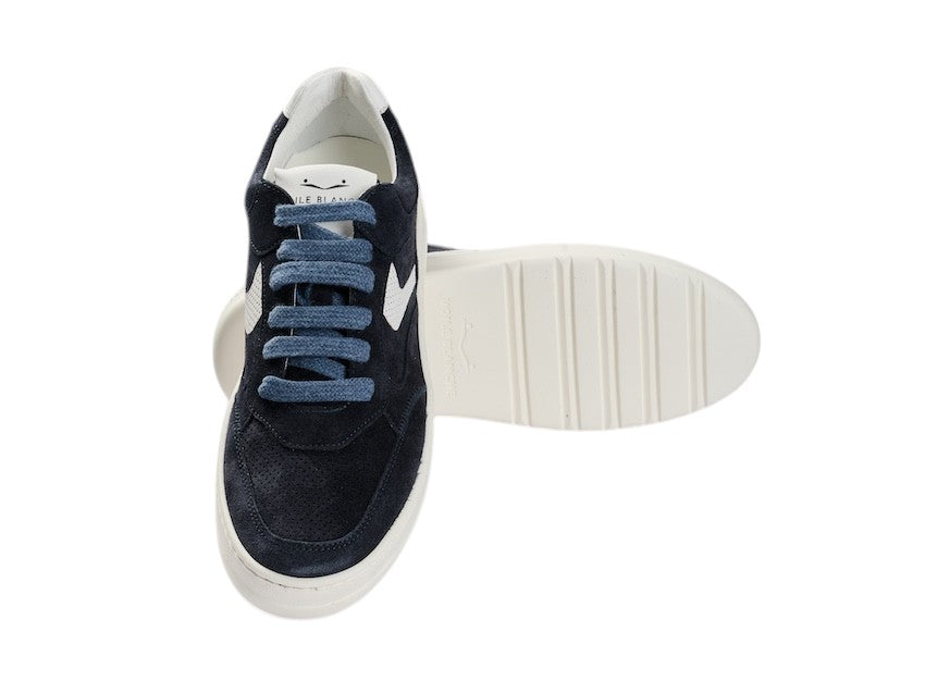Voile Blanche Hommes chaussures de sport hommes bleu foncé Layton 050