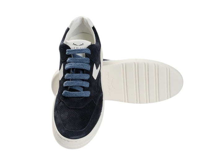 Voile Blanche Hommes chaussures de sport hommes bleu foncé Layton 050