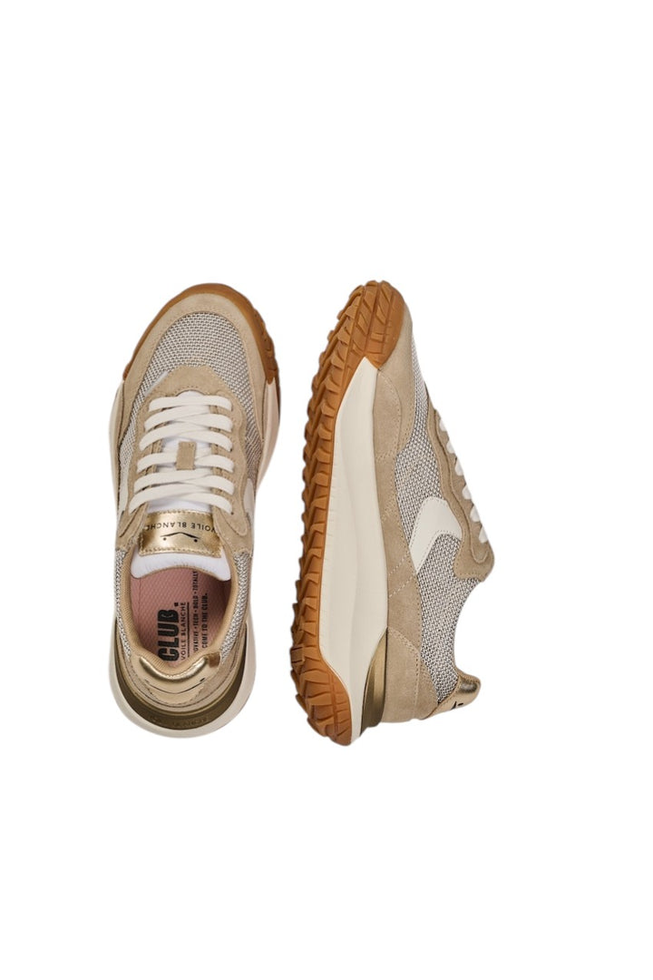 Voile Blanche Women sportieve schoenen dames beige Club act