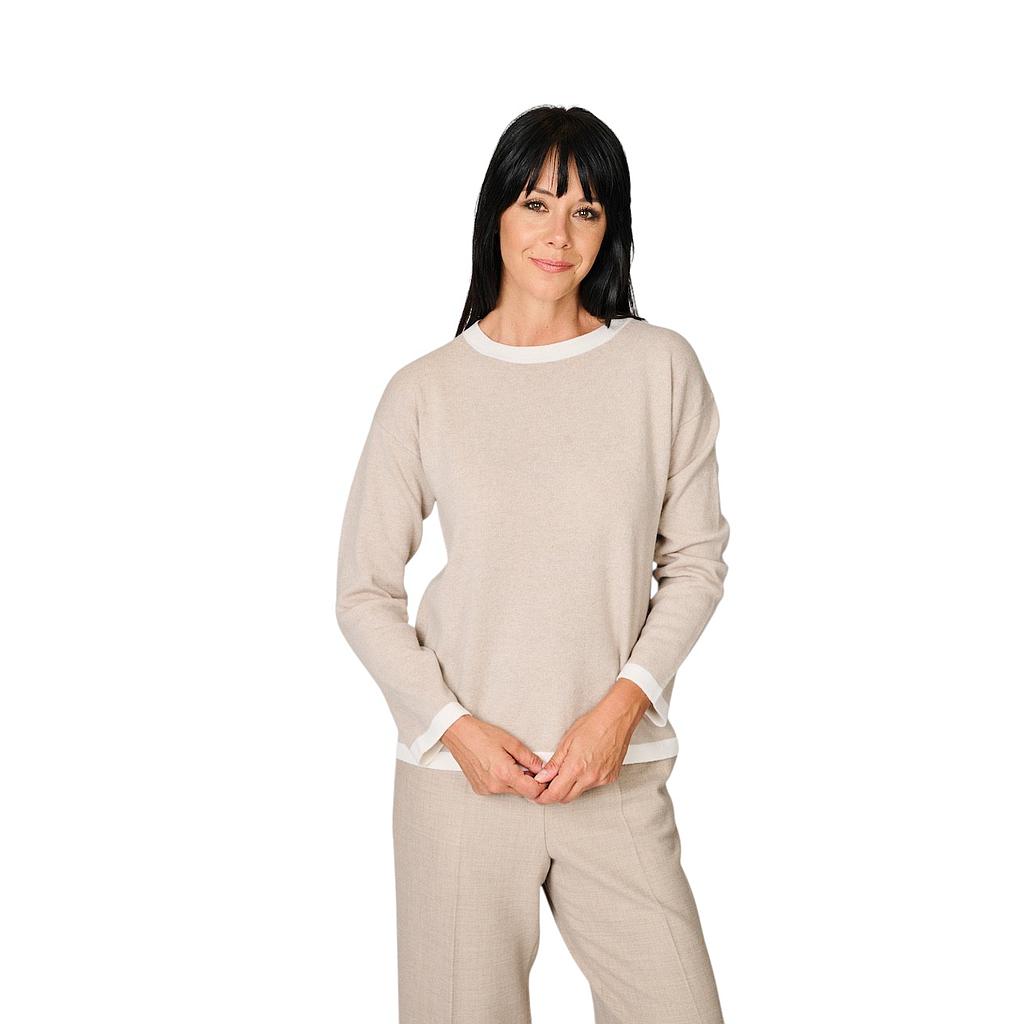 anneclaire-pull-trui-ronde-hals-dames-beige-d1842-857-770