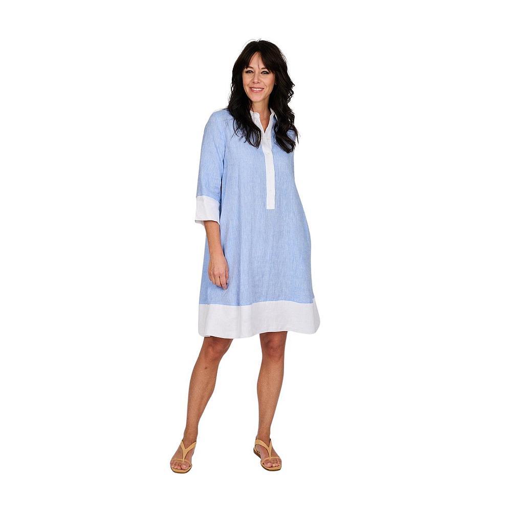 Scapa Flow kleedje dames licht blauw - Artson Fashion