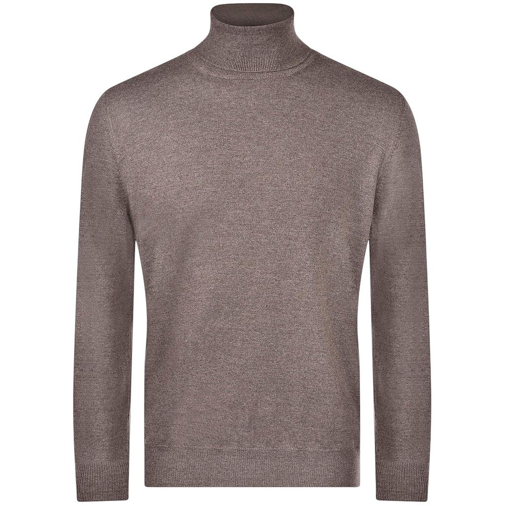 gran-sasso-men-pull-pull-col roulé-homme-marron-3