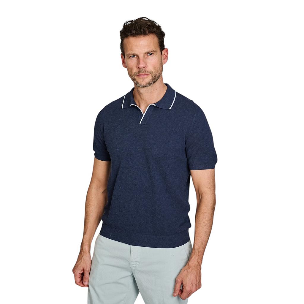 gran-sasso-men-polo-shirt-korte-mouwen-heren-blauw-7