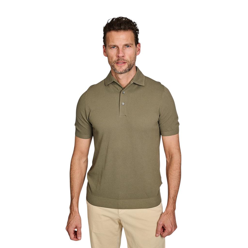 gran-sasso-men-polo-shirt-korte-mouwen-heren-khaki-5
